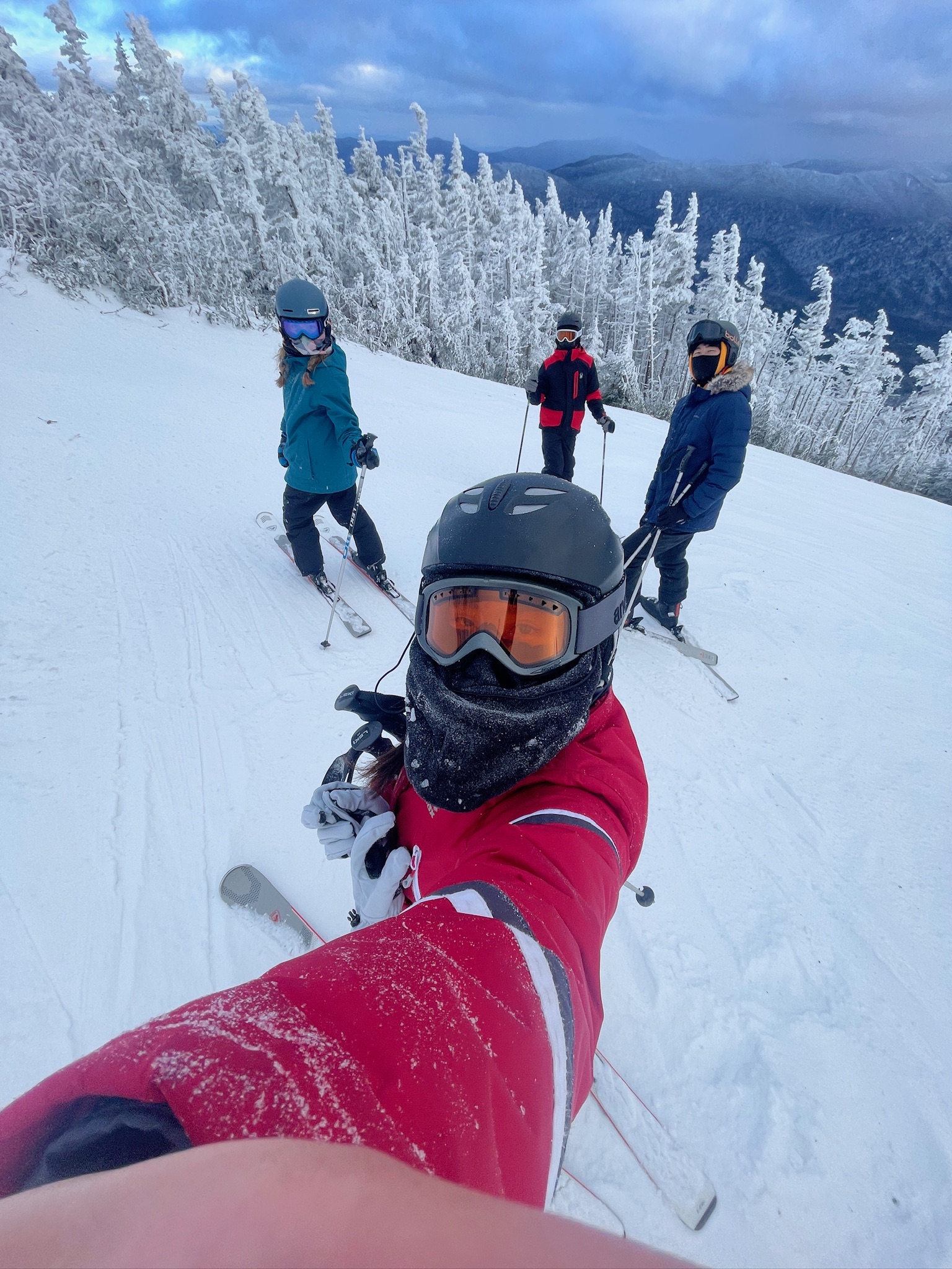 Skiing